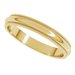 Milgrain Half Round Band