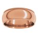 Milgrain Comfort-Fit Half Round Band