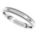 Lightweight Milgrain Comfort-Fit Half Round Band