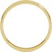 Milgrain Comfort-Fit Half Round Band