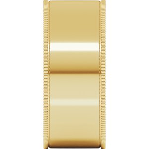 Milgrain Comfort-Fit Flat Band