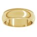 Milgrain Half Round Band