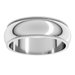 Milgrain Half Round Band