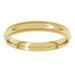 Lightweight Milgrain Comfort-Fit Half Round Band