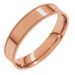 Milgrain Comfort-Fit Flat Band