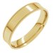 Milgrain Comfort-Fit Flat Band