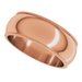Milgrain Half Round Band