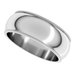 Milgrain Half Round Band