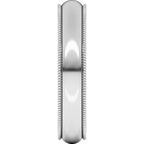 Milgrain Comfort-Fit Half Round Band