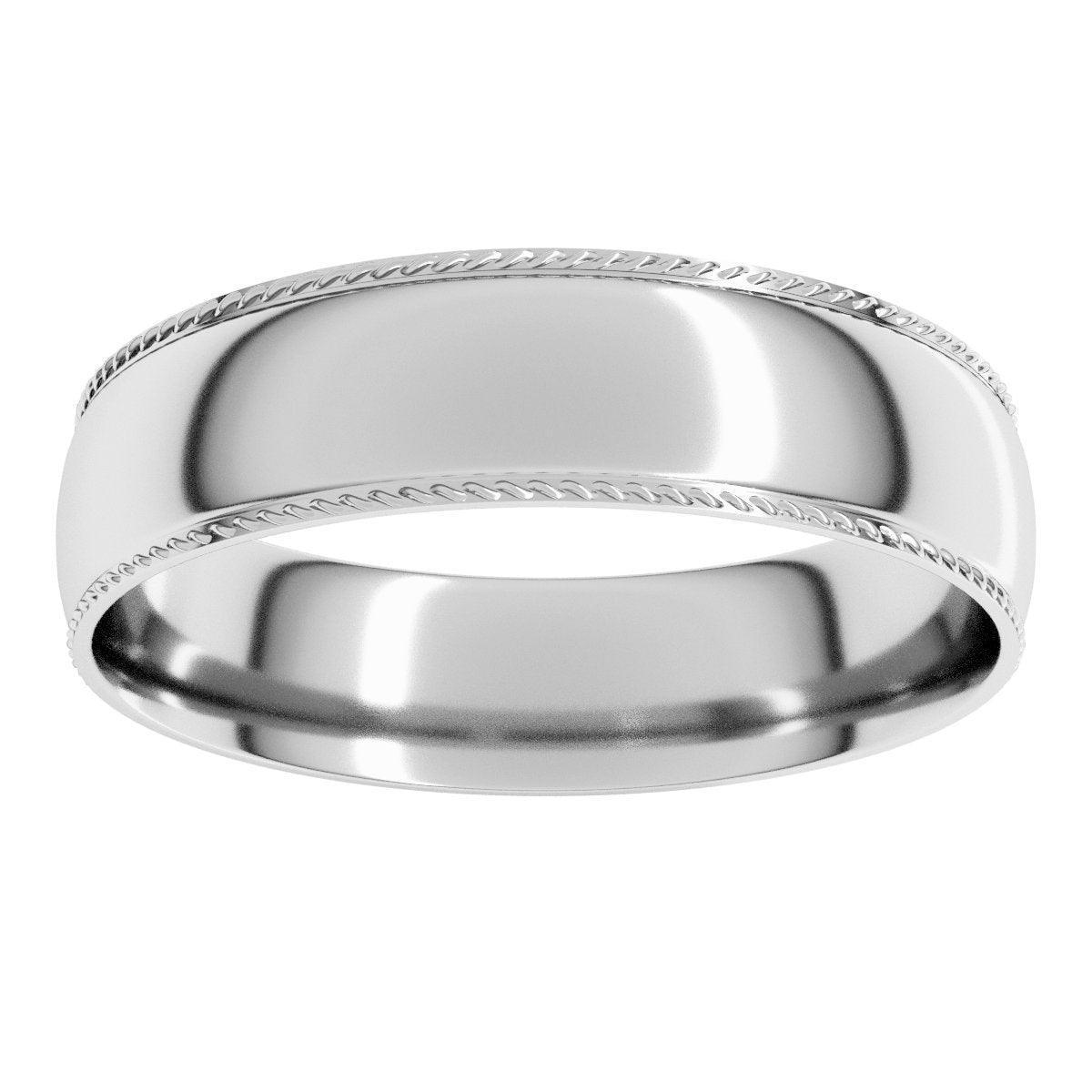 Rope Comfort-Fit Half Round Band