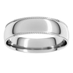 Rope Comfort-Fit Half Round Band