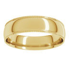 Rope Comfort-Fit Half Round Band