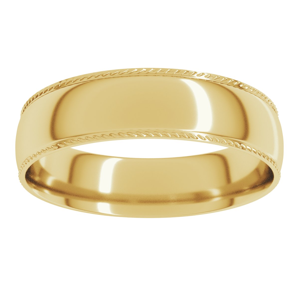 Rope Comfort-Fit Half Round Band