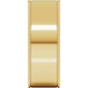 Milgrain Comfort-Fit Flat Band
