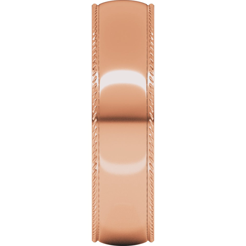 Rope Comfort-Fit Half Round Band