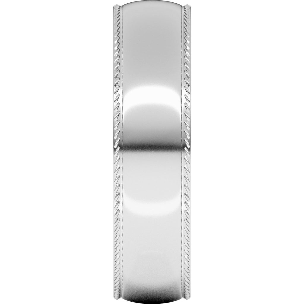 Rope Comfort-Fit Half Round Band