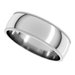 Milgrain Comfort-Fit Half Round Band