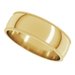 Lightweight Milgrain Comfort-Fit Half Round Band