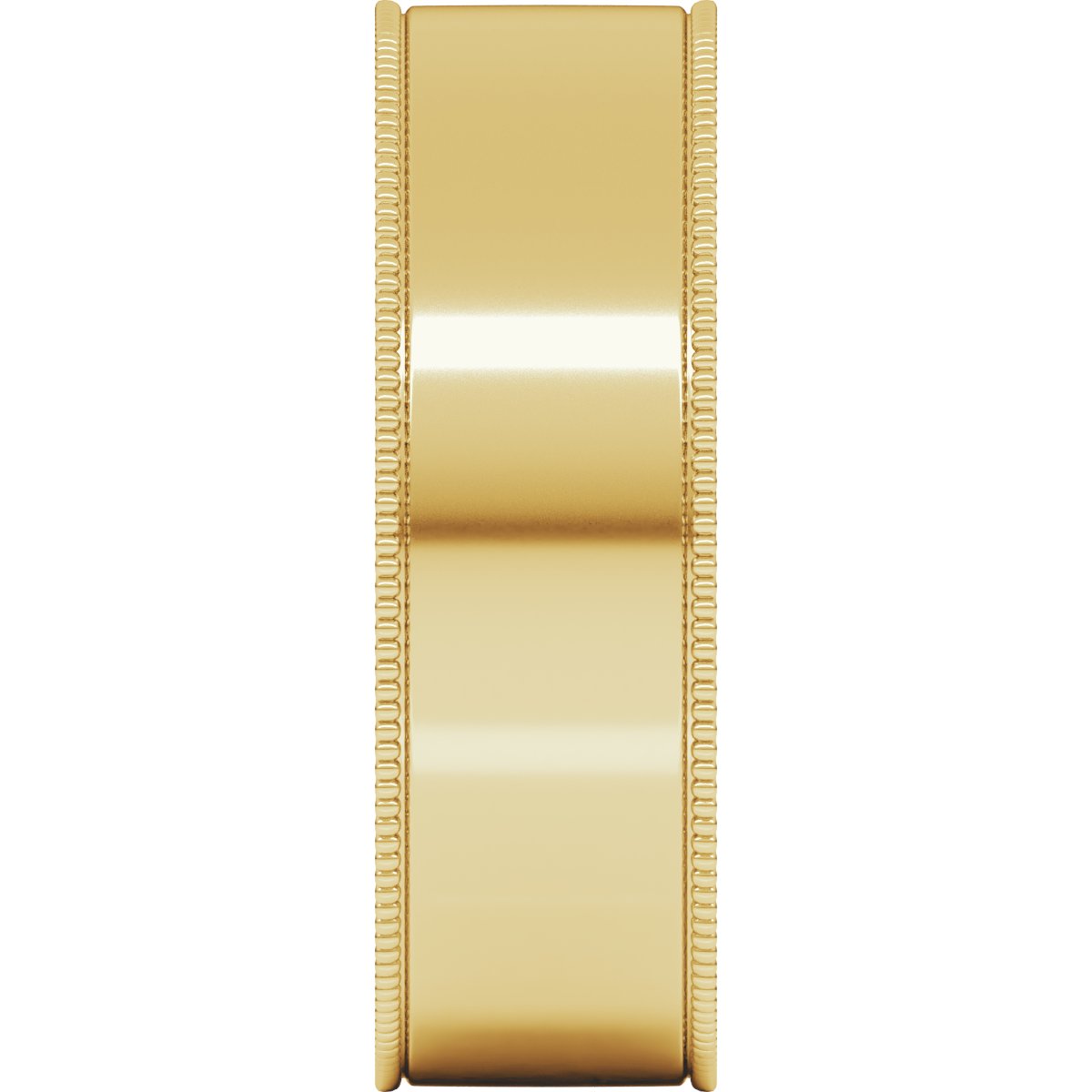 Milgrain Comfort-Fit Flat Band