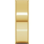 Milgrain Comfort-Fit Flat Band