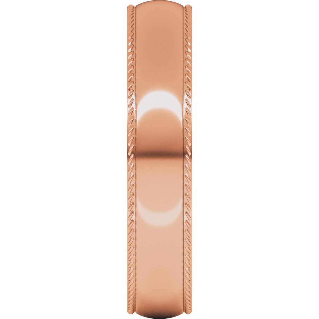 Rope Comfort-Fit Half Round Band