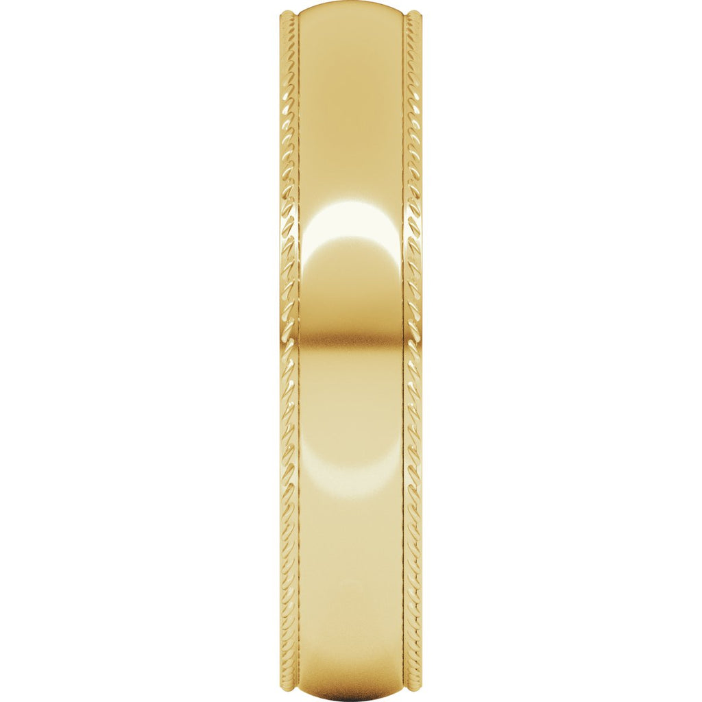Rope Comfort-Fit Half Round Band