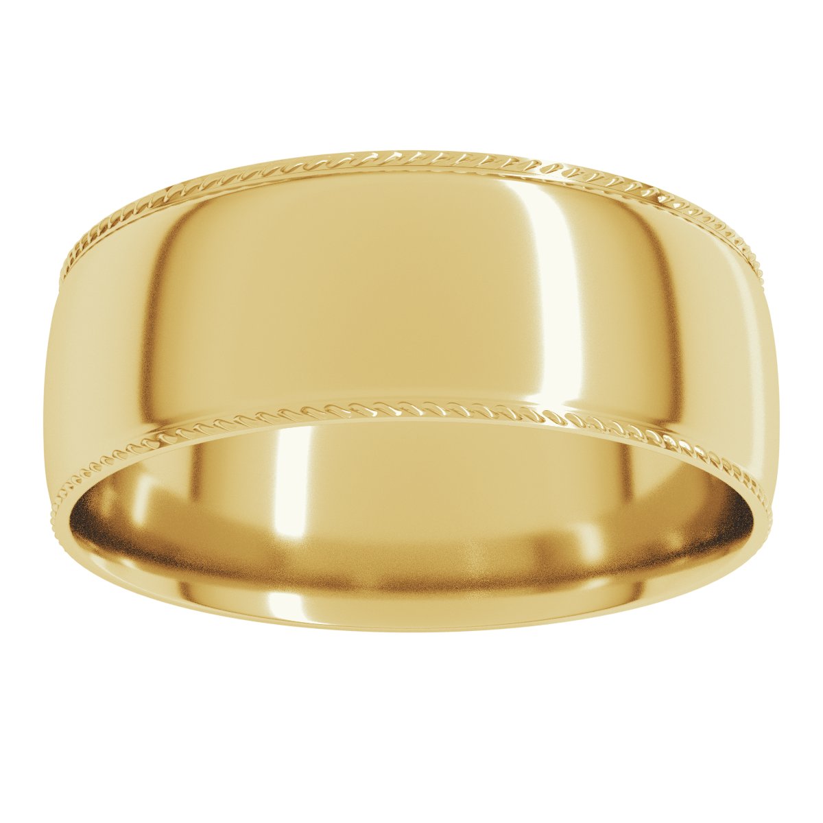 Rope Comfort-Fit Half Round Band
