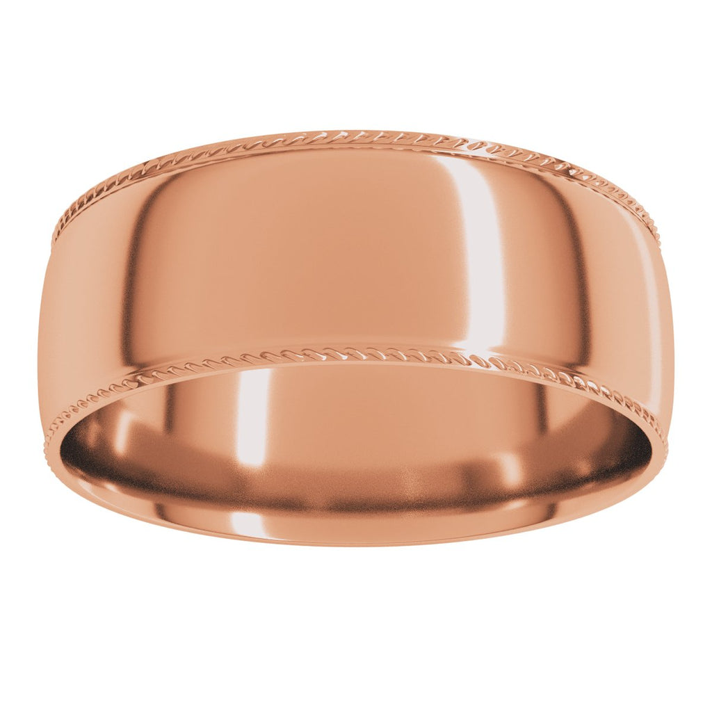Rope Comfort-Fit Half Round Band