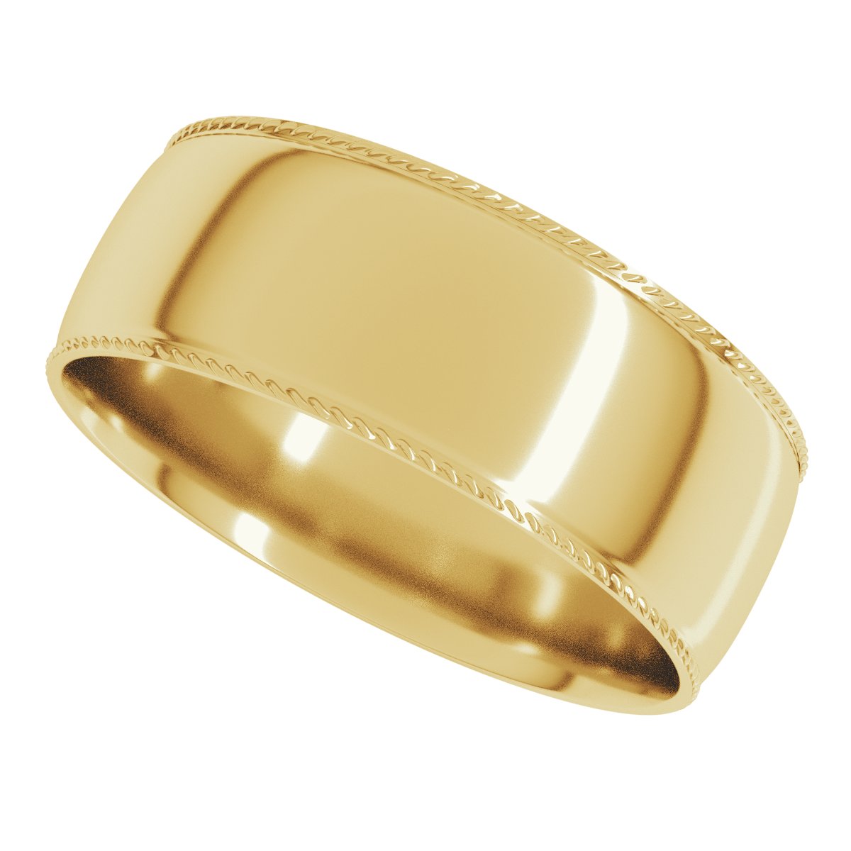 Rope Comfort-Fit Half Round Band