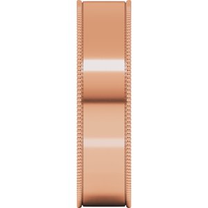 Milgrain Comfort-Fit Flat Band