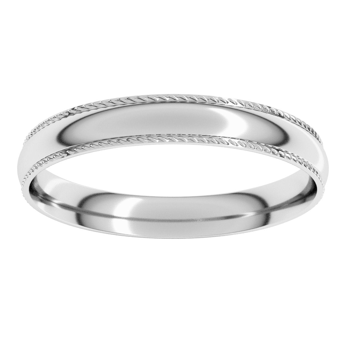 Rope Comfort-Fit Half Round Band