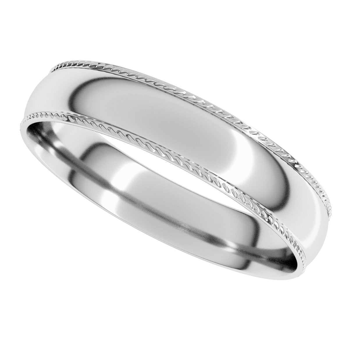 Rope Comfort-Fit Half Round Band