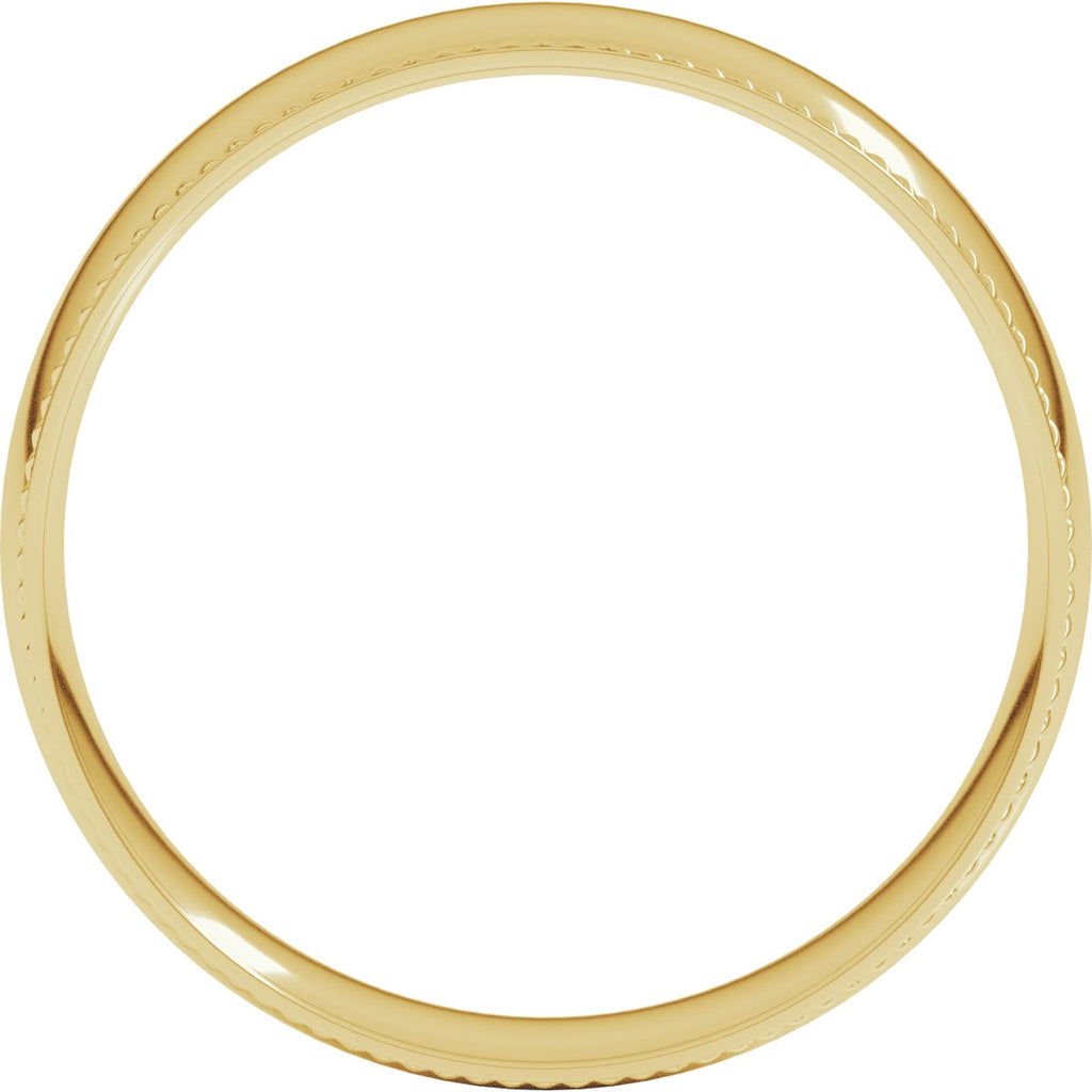 Rope Comfort-Fit Half Round Band