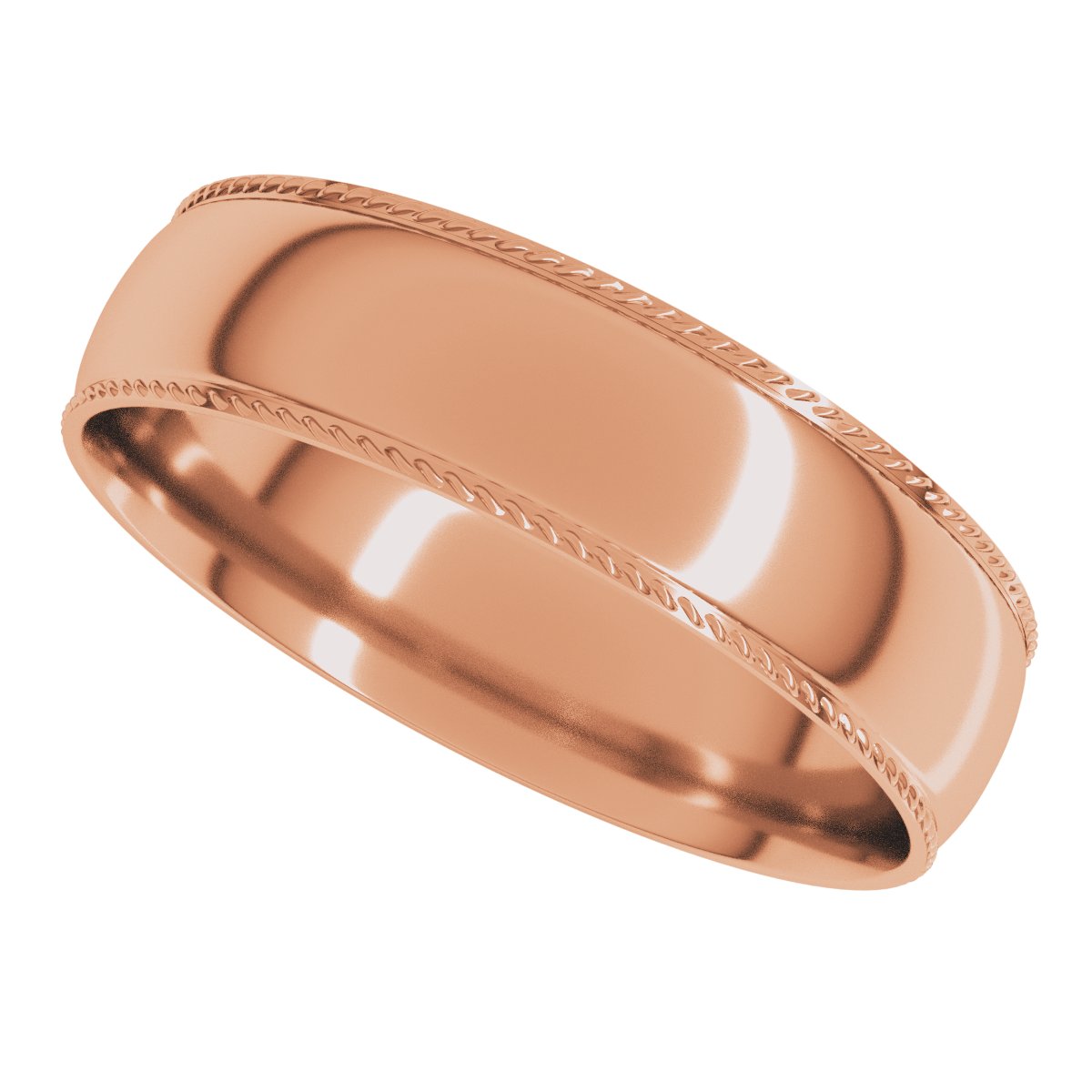 Rope Comfort-Fit Half Round Band