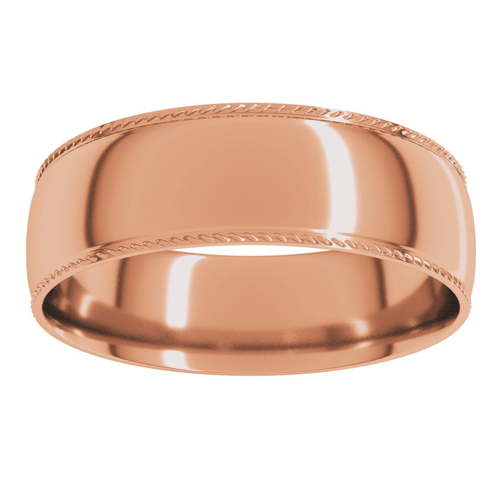 Rope Comfort-Fit Half Round Band