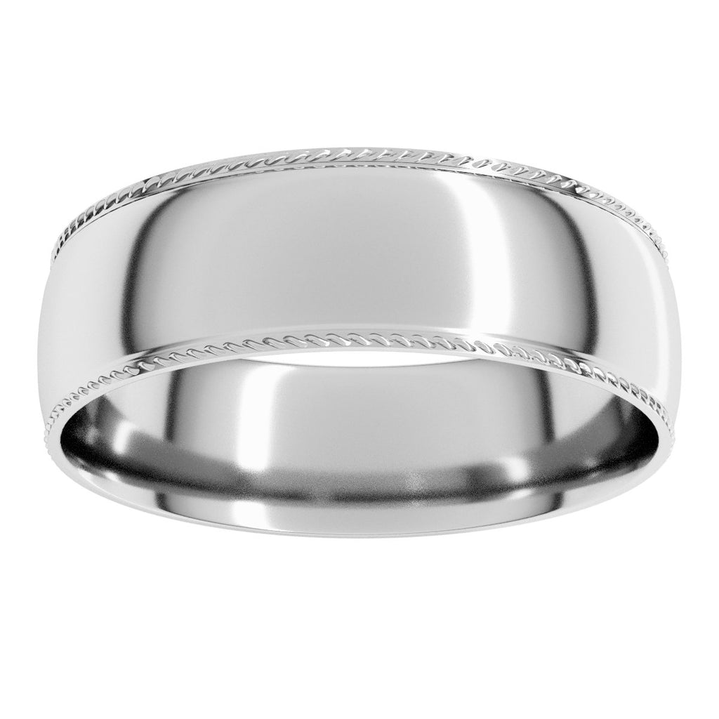 Rope Comfort-Fit Half Round Band