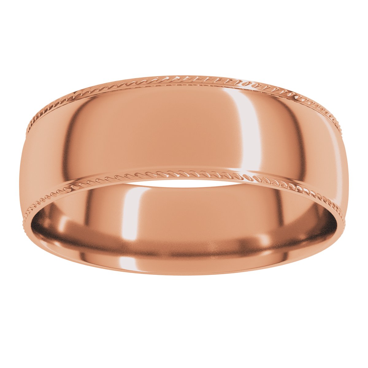 Rope Comfort-Fit Half Round Band