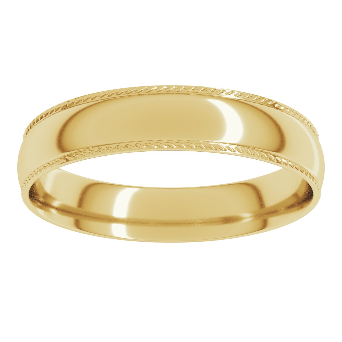 Rope Comfort-Fit Half Round Band