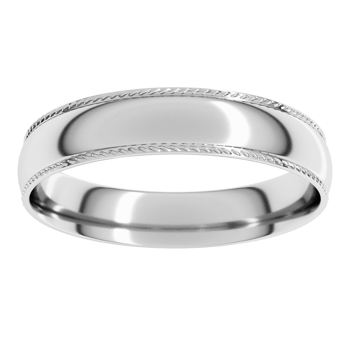 Rope Comfort-Fit Half Round Band