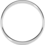 Rope Comfort-Fit Half Round Band