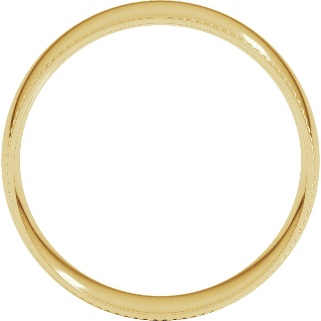 Rope Comfort-Fit Half Round Band