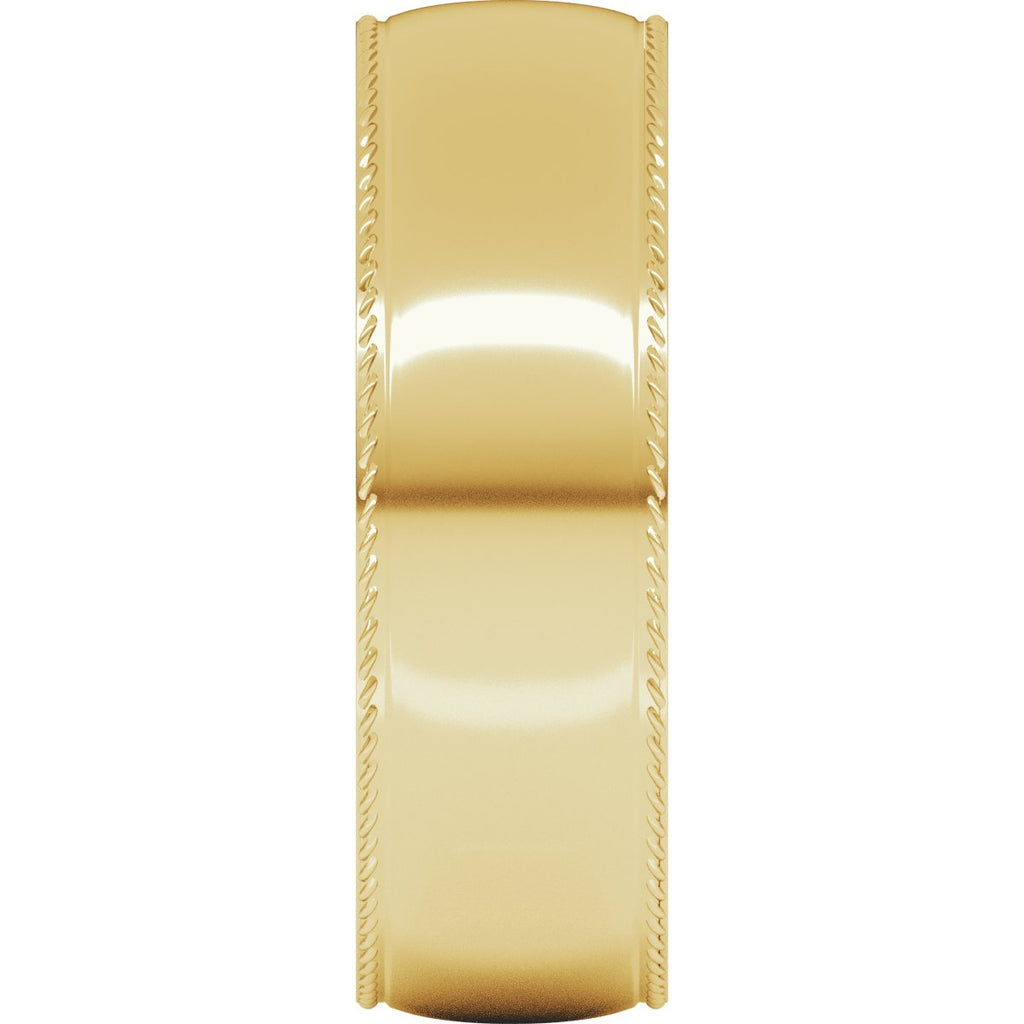Rope Comfort-Fit Half Round Band