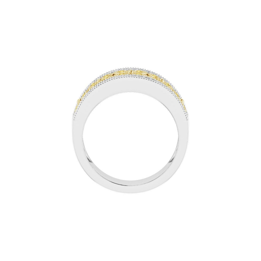 Accented Floral Ring