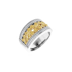 Accented Floral Ring