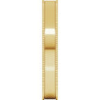 Milgrain Comfort-Fit Flat Band
