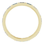 Channel-Set Baguette Eternity Band