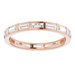 Channel-Set Baguette Eternity Band