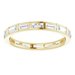 Channel-Set Baguette Eternity Band
