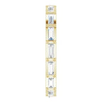 Channel-Set Baguette Eternity Band
