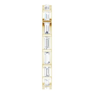 Channel-Set Baguette Eternity Band